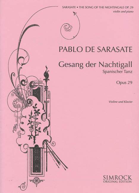 Front Cover Image Gesang der Nachtigall op. 29 