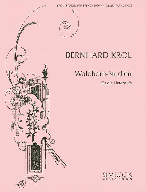 Front Cover Image Waldhorn-Studien 