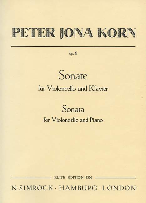 Front Cover Image Sonate op. 6 