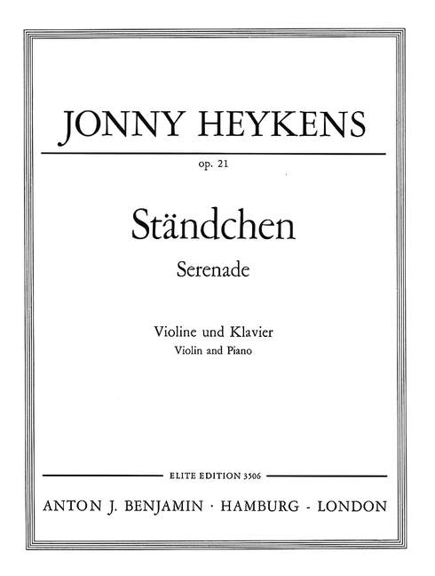 Front Cover Image Ständchen op. 21/1 