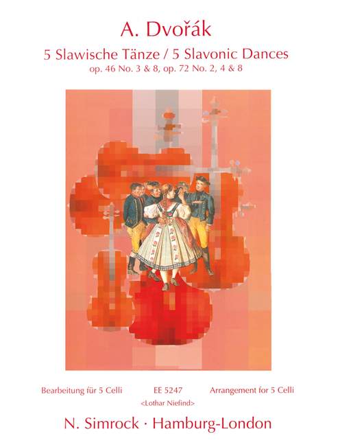Front Cover Image Fünf Slawische Tänze 
