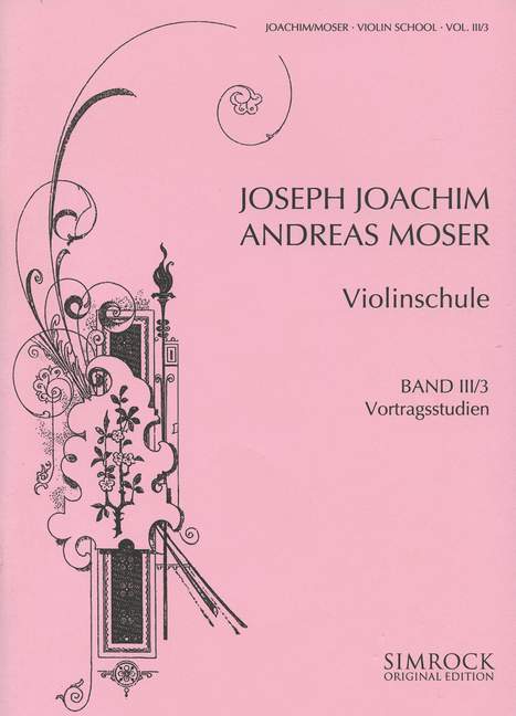 Front Cover Image Violinschule Band 3