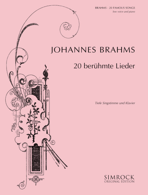 Front Cover Image 20 berühmte Lieder 