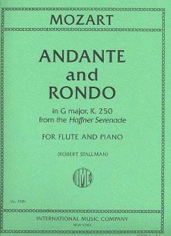 Front Cover Image Andante & Rondo from Haffner Serenade KV 250
