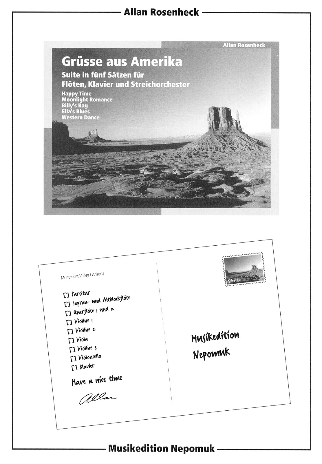 Front Cover Image Grüsse aus Amerika