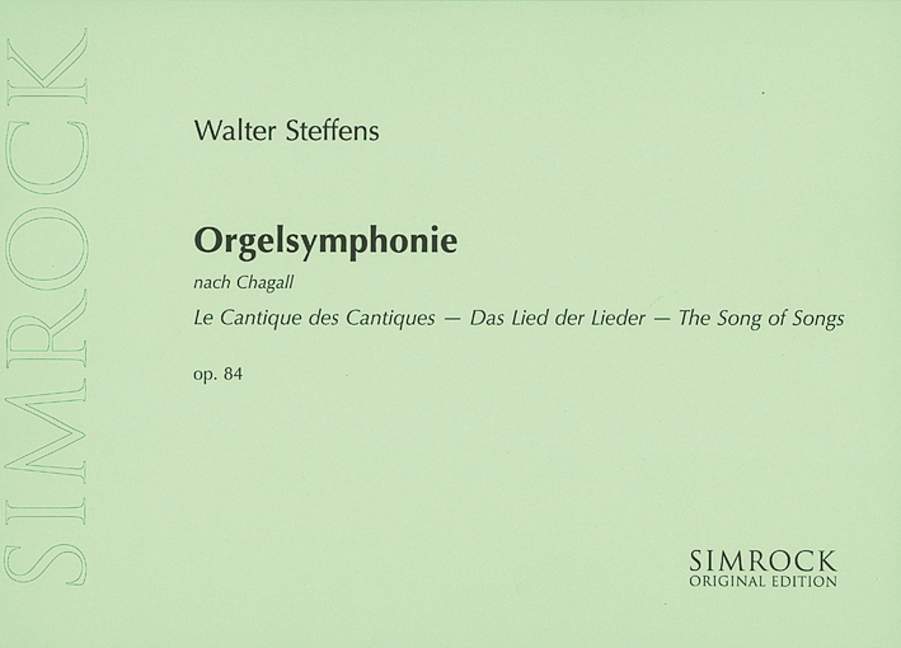 Front Cover Image Orgelsymphonie op. 84 