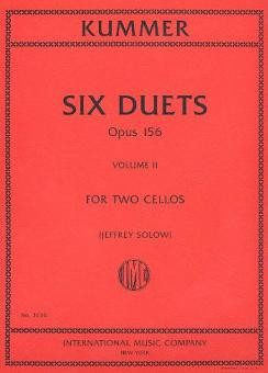 Front Cover Image Six Duets Volume 2 op.156 