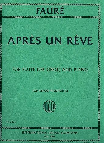 Front Cover Image Apres un Reve 