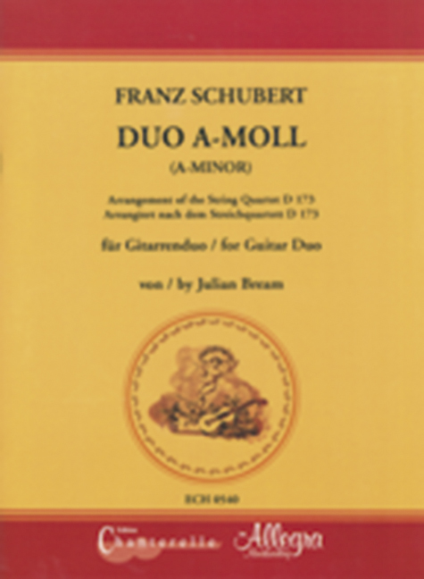 Front Cover Image Duo a-Moll D 193 