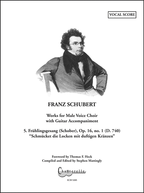 Front Cover Image Frühlingsgesang op. 16/1 D 740 