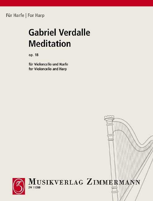 Front Cover Image Meditation op. 18 