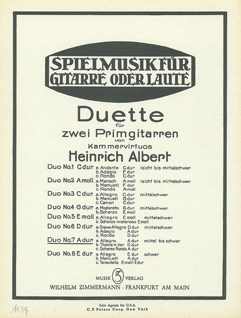 Front Cover Image Duette 
