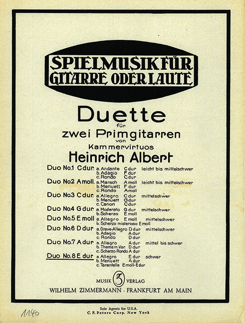 Front Cover Image Duette 