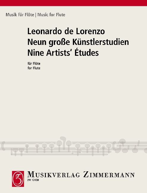 Front Cover Image Neun große Künstlerstudien 