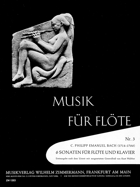 Front Cover Image 6 Sonaten Wq 127 
