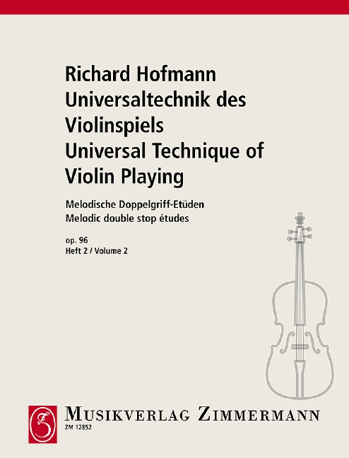 Front Cover Image Universaltechnik des Violinspiels op. 96 Heft 2