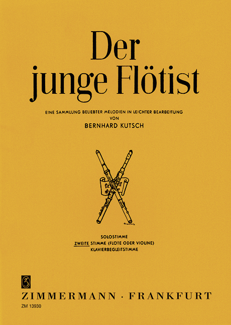 Front Cover Image Der junge Flötist 