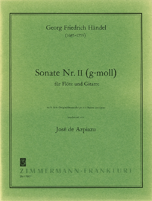 Front Cover Image Sonate Nr. 2 g-Moll 