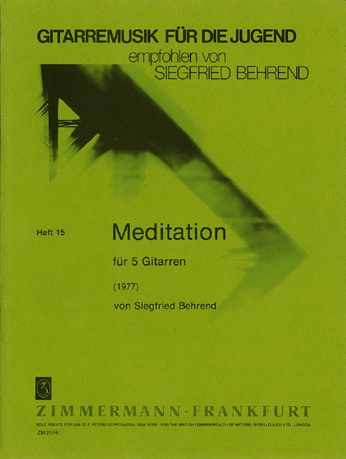 Front Cover Image Meditation 15