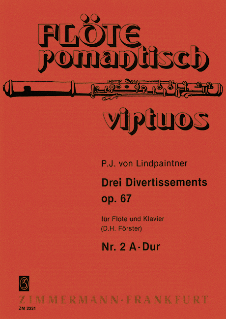 Front Cover Image Drei Divertissements op. 67/2 