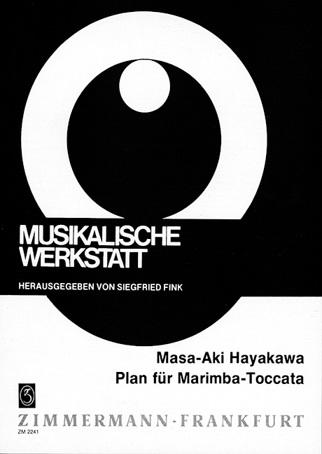 Front Cover Image Plan für Marimba-Toccata 