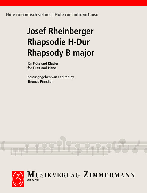 Front Cover Image Rhapsodie H-Dur 