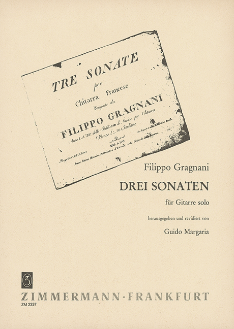 Front Cover Image Drei Sonaten 
