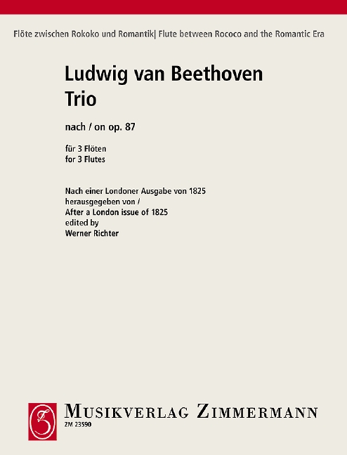 Front Cover Image Trio nach op. 87 
