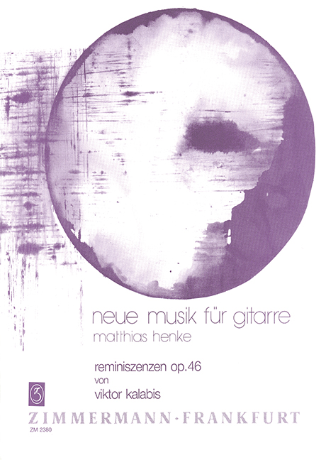 Front Cover Image Reminiszenzen op. 46 