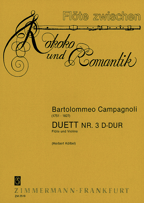 Front Cover Image Duett Nr. 3 D-Dur 