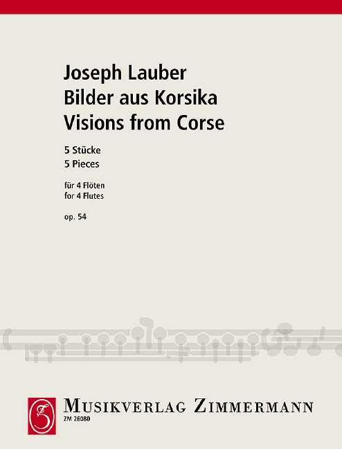 Front Cover Image Bilder aus Korsika op. 54 