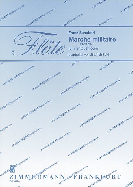 Front Cover Image Marche militaire op. 51/1 