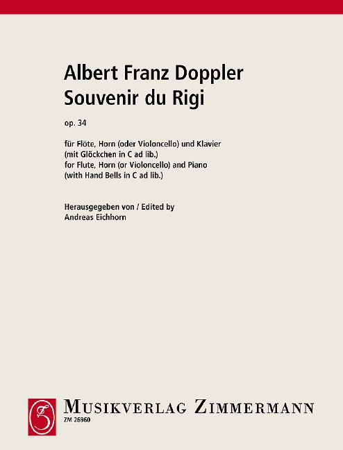 Front Cover Image Souvenir du Rigi op. 34 