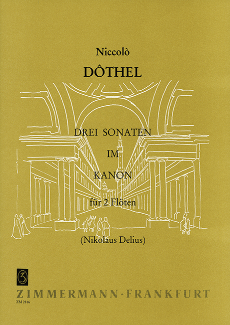Front Cover Image Drei Sonaten im Kanon 