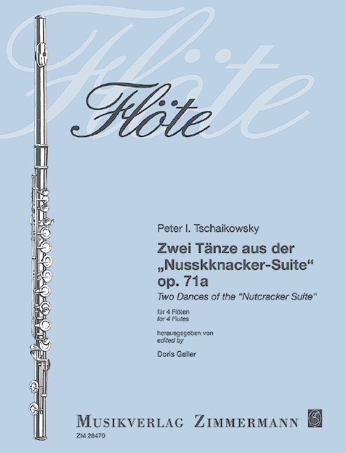 Front Cover Image Zwei Tänze aus der Nussknacker-Suite op. 71a 