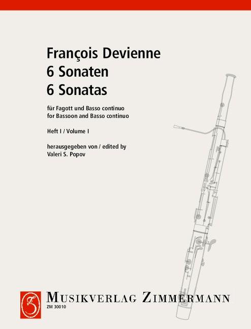 Front Cover Image 6 Sonaten Heft 1