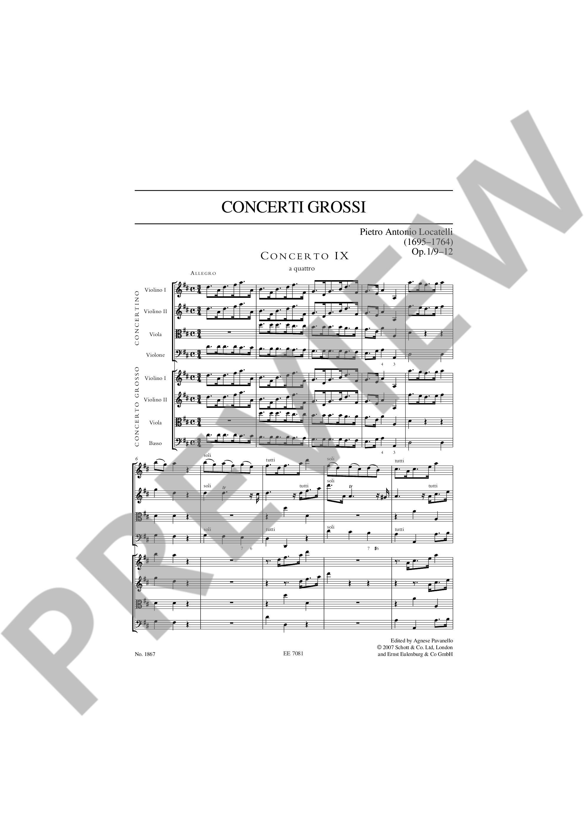 Other Cover Image Concerti Grossi op. 1