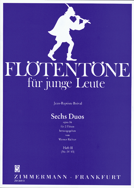 Front Cover Image Sechs Duos op. 16 Heft 2