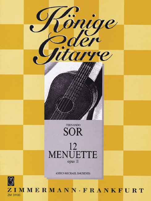 Front Cover Image 12 Menuette op. 11 