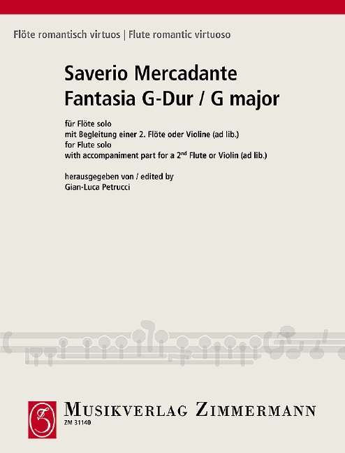 Front Cover Image Fantasia G-Dur 