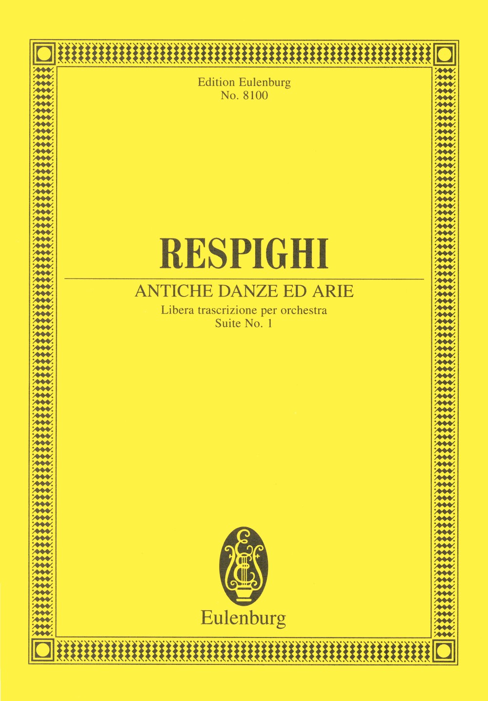 Other Cover Image Antiche Danze ed Arie - Suite Nr. 1