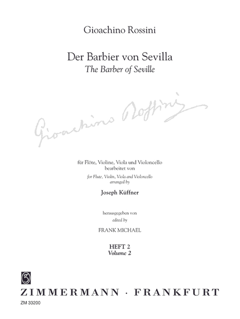 Front Cover Image Der Barbier von Sevilla Heft 2