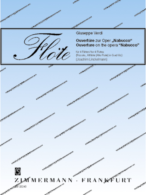 Front Cover Image Ouvertüre zur Oper "Nabucco" 