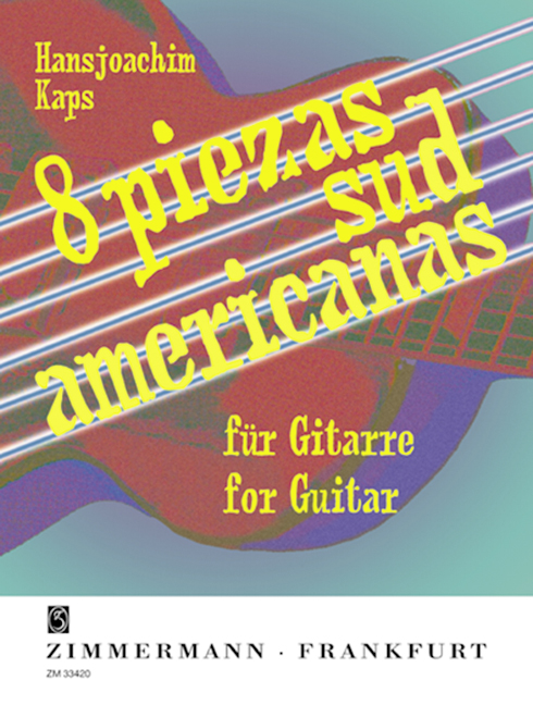 Front Cover Image 8 Piezas Sudamericanas 