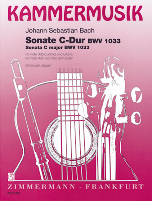 Front Cover Image Sonate C-Dur BWV 1033 