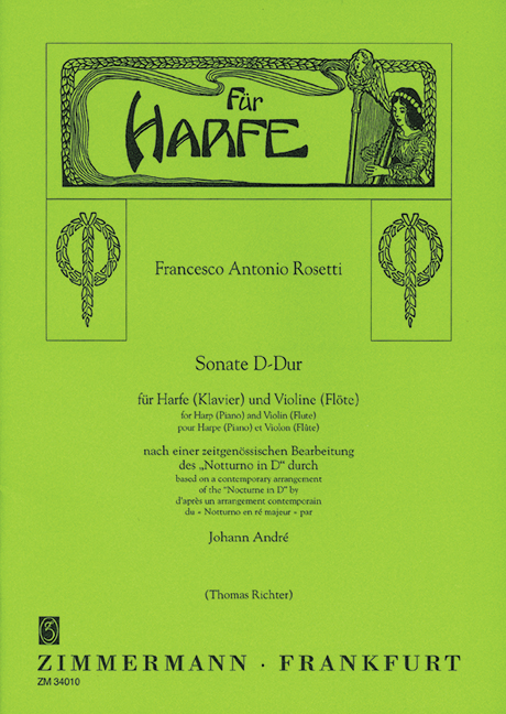 Front Cover Image Sonate D-Dur 