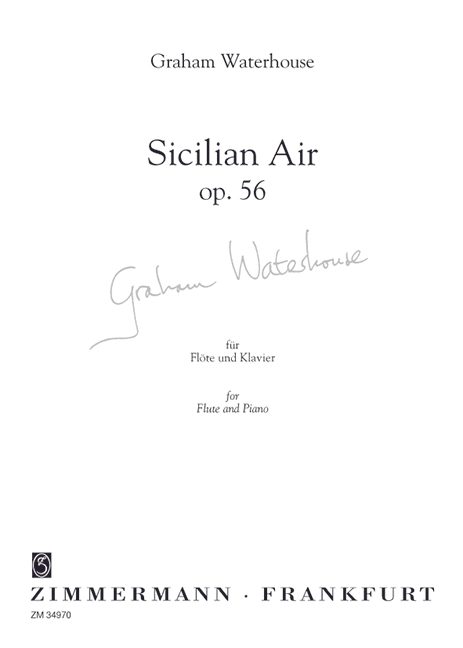 Front Cover Image Sicilian Air op. 56 
