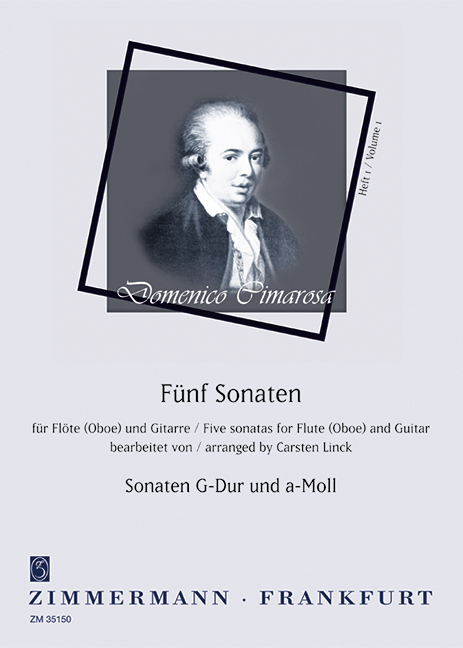 Front Cover Image 5 Sonaten Heft 1