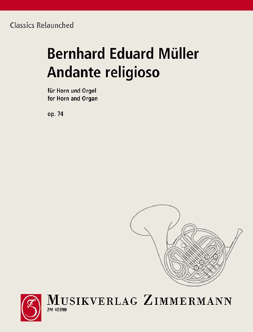 Front Cover Image Andante religioso op. 74 