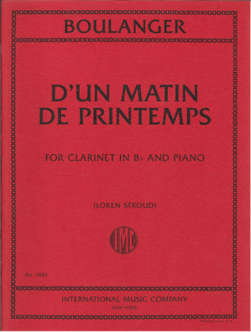 Front Cover Image D’un matin de printemps 